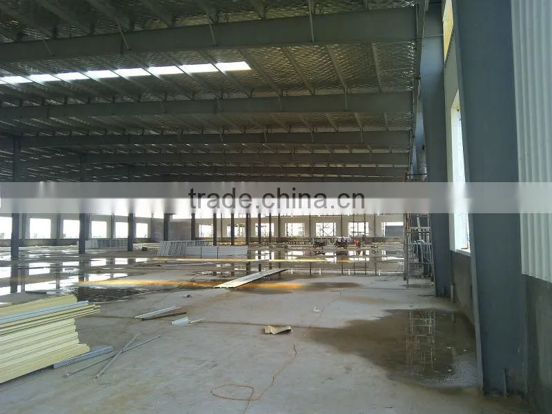 Supplier Zhongbo company steel structure greenhouse for sale