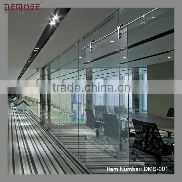 Interior commercial double glass doors/frosted glass interior doors