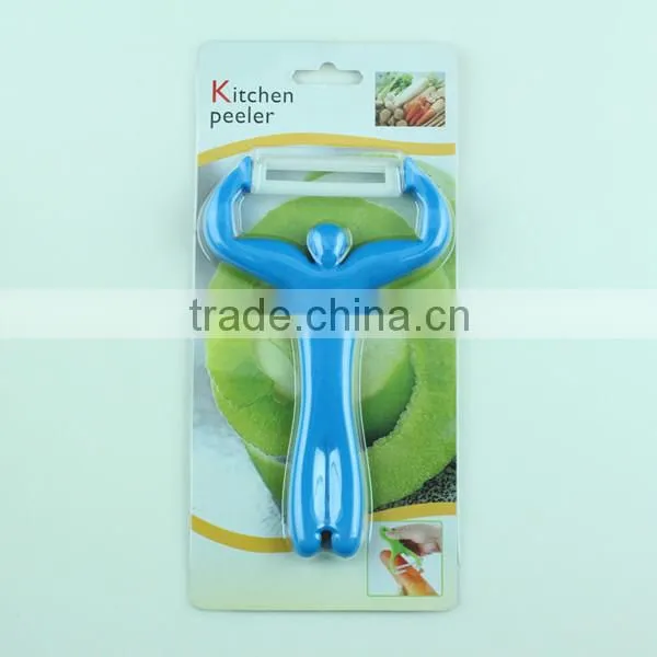 New Shaped Handle Kitchen Ceramic Peeler
