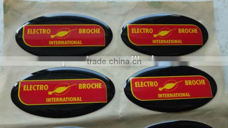 Clear round epoxy resin stickers dome sticker clear dome PU STICKER polyurethane dome stickers