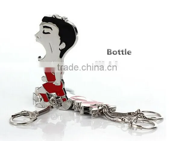 The Suarez Bottle Opener keychain opener cap lifter