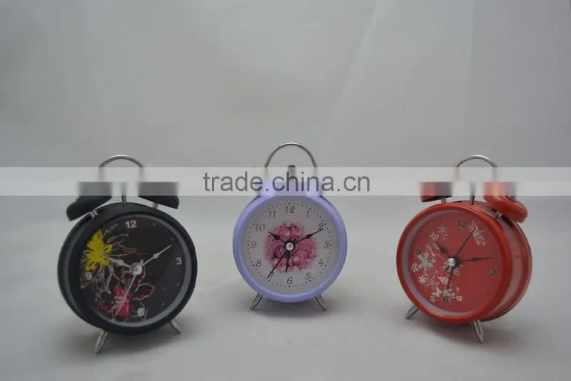 2016 new style false ring bell clock ,mini size clocks,Table Alarm Clock for Promotion Gift