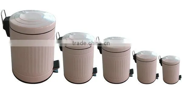 stainless steel waste bin