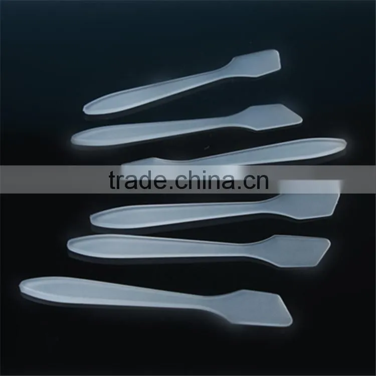 Unique Style White Food Grade Plastic Cosmetic Cream Spatula