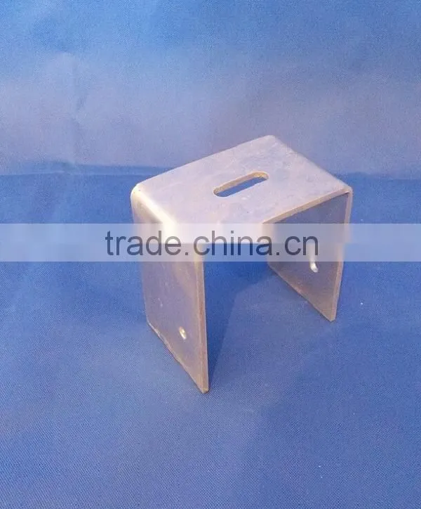 Metal U form Post Support ground pole Anchor