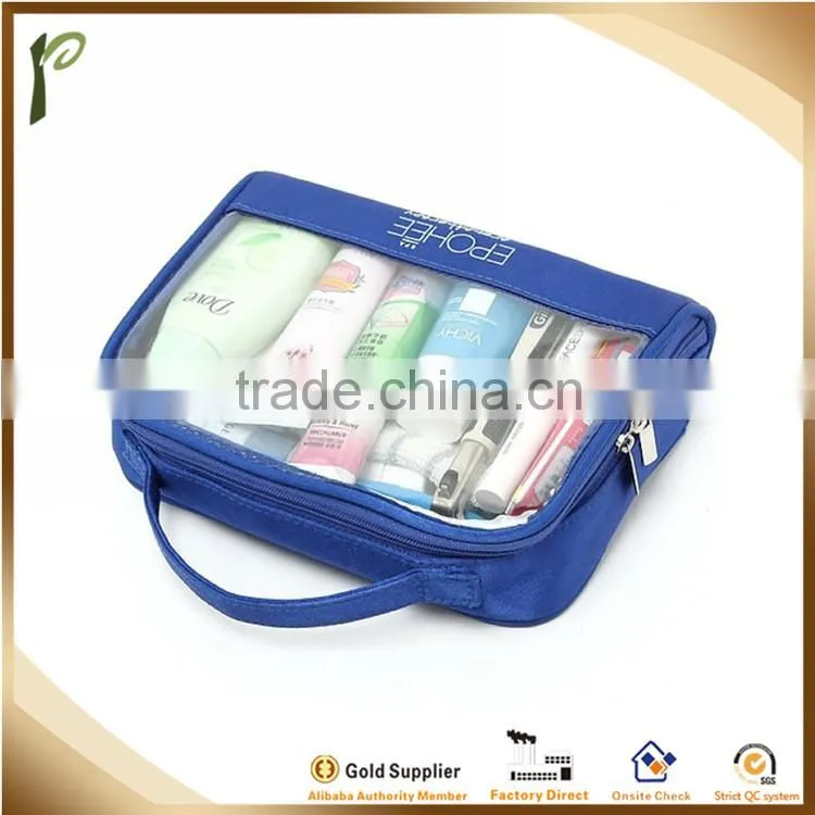 Popwide High Quality Transparent PVC Travel Toiletry Bag