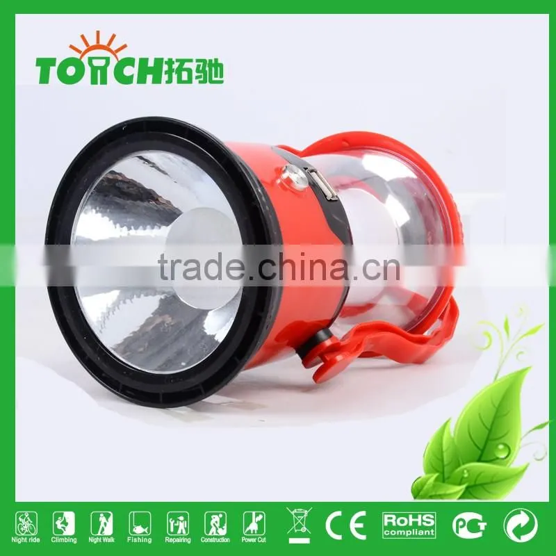 Top quality super bright Solar lantern caming light orange color Lantern Lights LED Lantern Rechargeable Light Camping Lamp