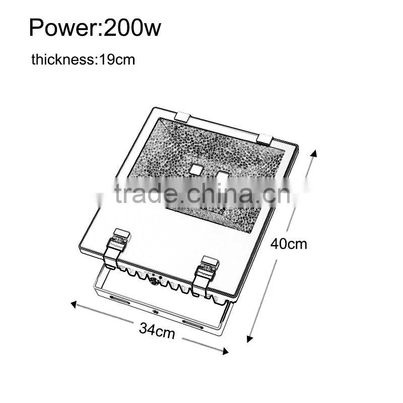 New Technology 200w led floodlight