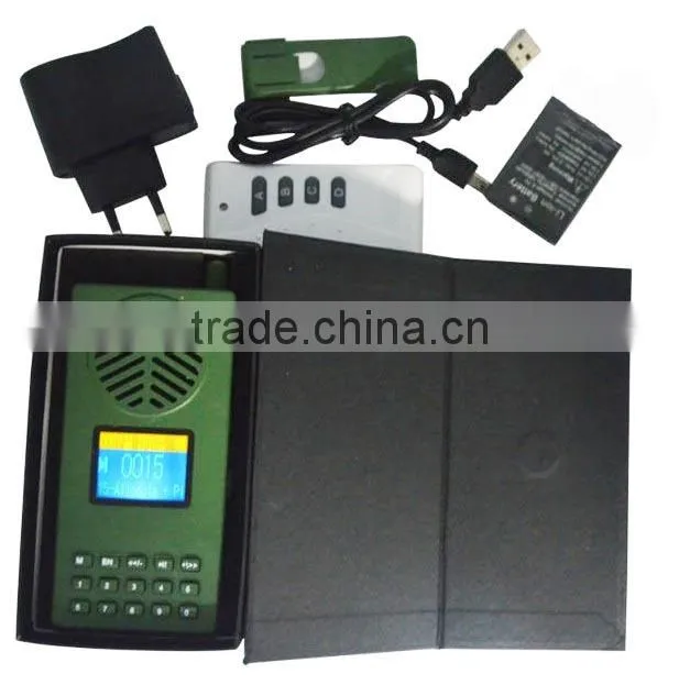 bird caller for hunting,mp3 bird callers,Built in 1800mah Battery