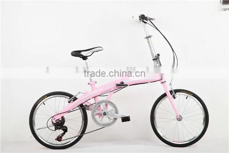 20 size U shape style good quality steel folding bike with shifting system