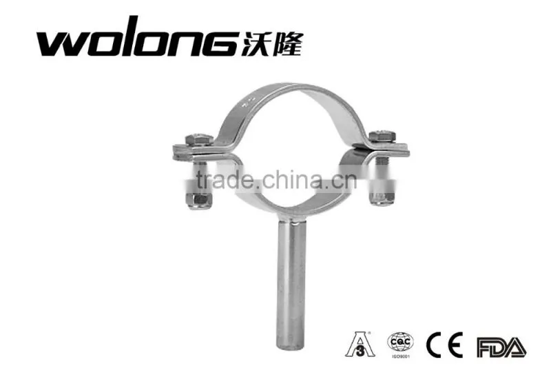 304 201 stainless steel pipe clamp pipe holder