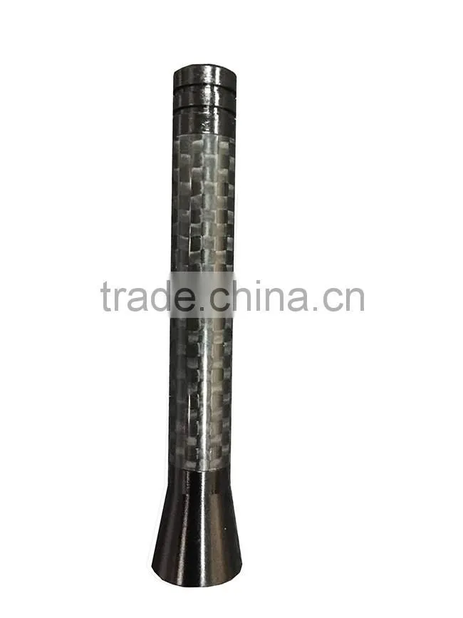 High quality Aluminum Universal carbon fiber Car antenna