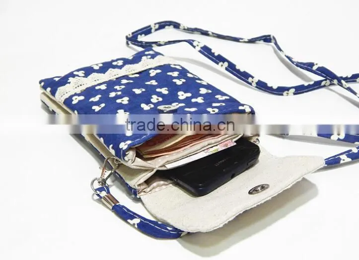 custom promotional cell phone sling bag