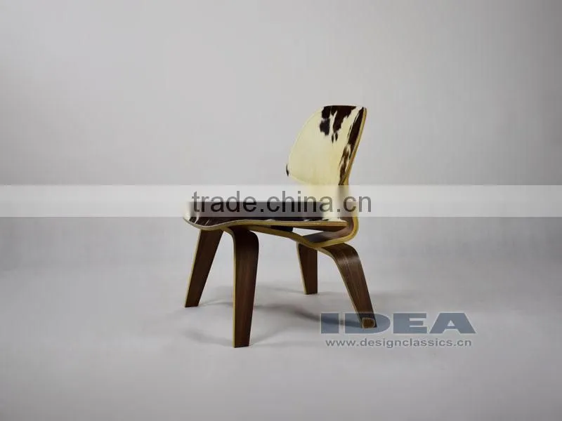 Replica Charles Plywood Lounge Chair - Pony Skin