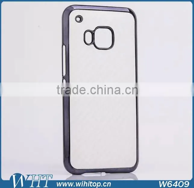 Carbon Fibre Skin & Chronr PC Cover Case for HTC ONE M9
