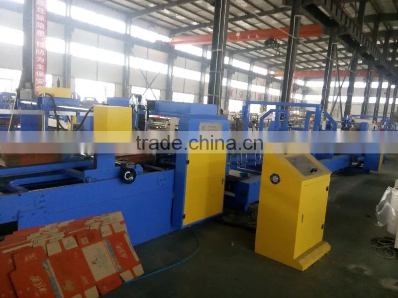 High speed Corrugated carton box folder gluer machine