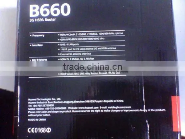 Brand new white black wireless gateway HUAWEI B660 with wholesale price in Stock