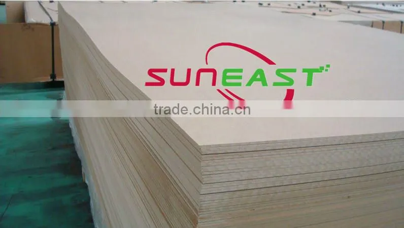 18mm plain MDF/raw smooth MDF/medium density fibreboard/MDF boards