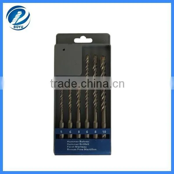 high performance 6pcs sds hammer drill set