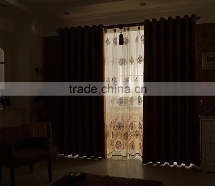 Sleep Well Blackout Curtains non-toxic Thermal Insulated blackout curtain fabric