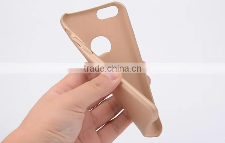 Best Seller Ultra Thin PC Phone Cover Logo Hollow Out Case For iPhone 6