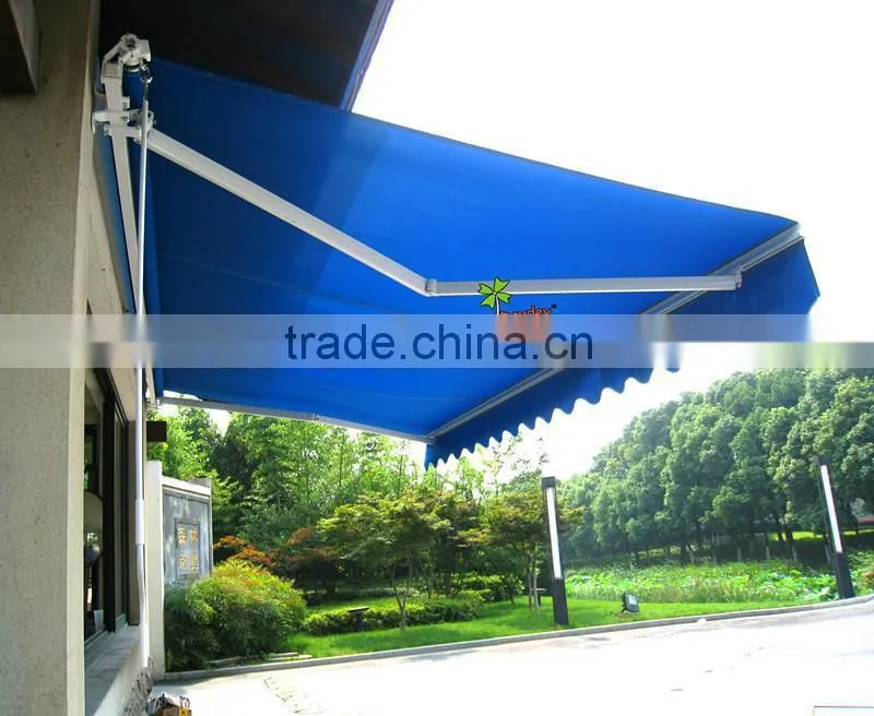 2015 new arrival electric folding arm retractable awning,awning components