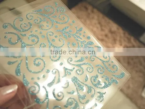 3m vinyl snowflake glitter stickers