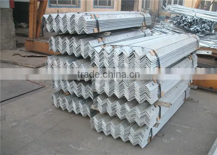 high quality angle steel /angle bar for overhead line fittings