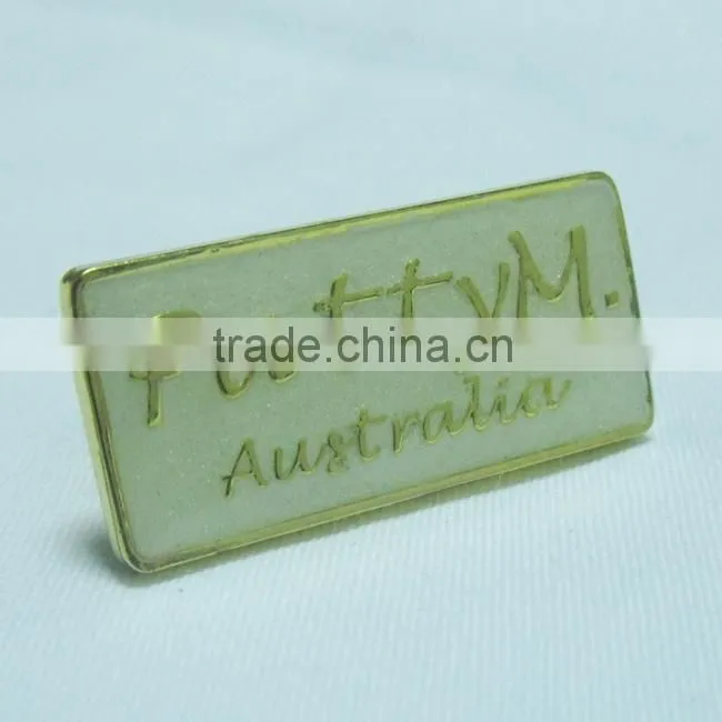 metal nameplate logos