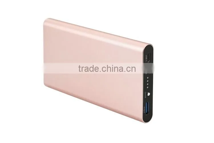 2016 trending products fast charging qc2.0 power bank 10000mAh