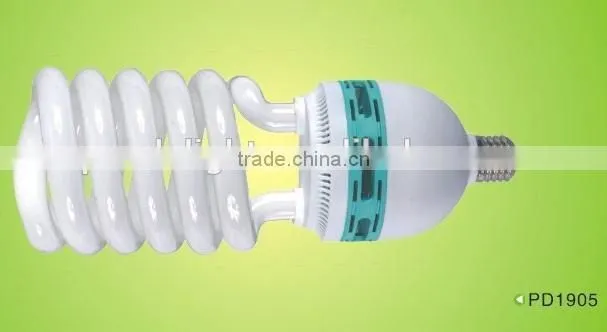 Tri-color Zhejiang Warehouse Spiral 18W 40W 65W 80W Light Bulb