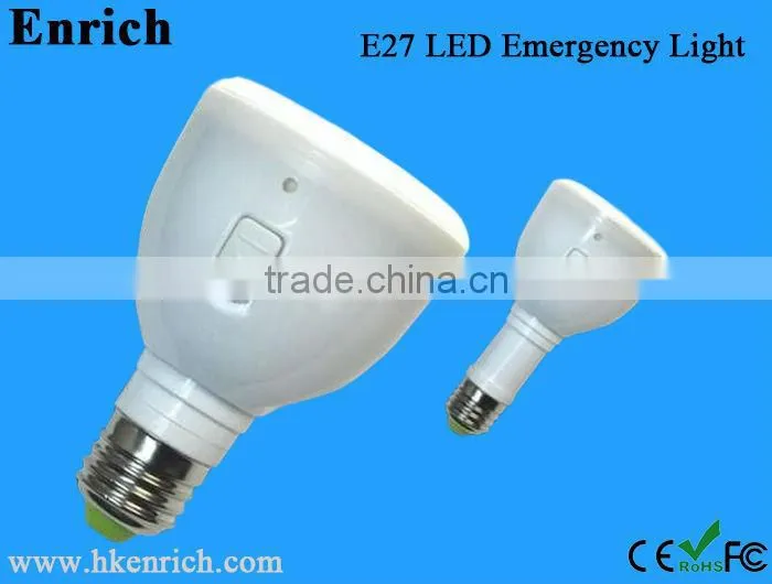 4W Rechargeable LED Emergency Bulb (with remote controller,AC100-240V input voltage)