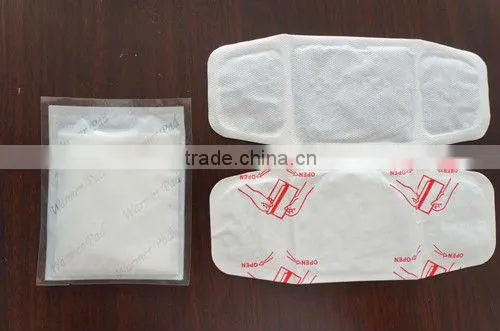 wholesale iron powder adhesive neck warm pad/neck and back massager pad