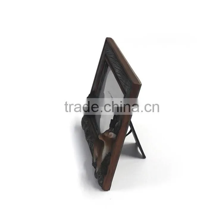 Retro Deer Picture Photo Frame Resin Crafts For Sale