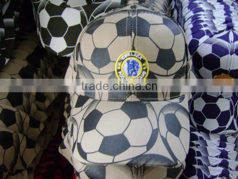 embroidery washed cotton football cap