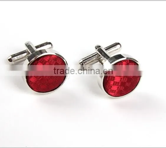 Personalized zinc alloy cufflinks grace diamond cuff link button