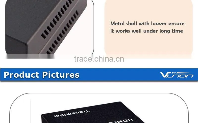 Vision takes High speed full HD hdmi to utp extender over 120m