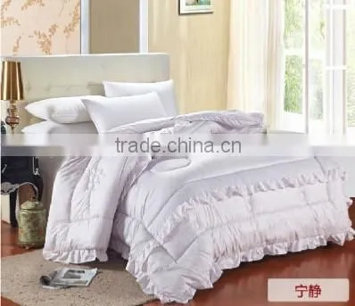 Microfiber Queen Duvet-Cover-Set Comforter set with lacec