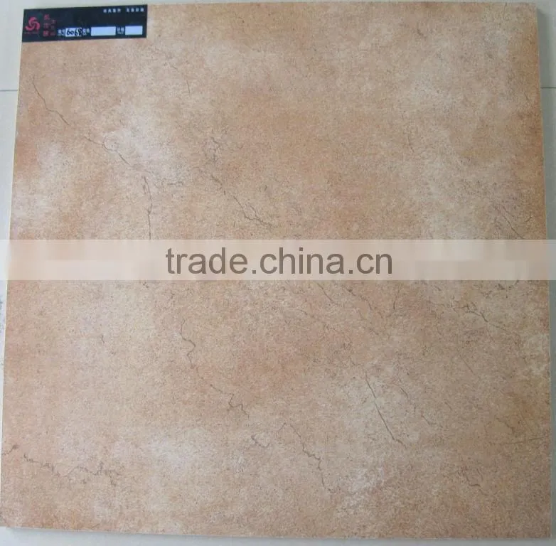 600x600 popular design rustic ceramic floor tile from Minqing factory