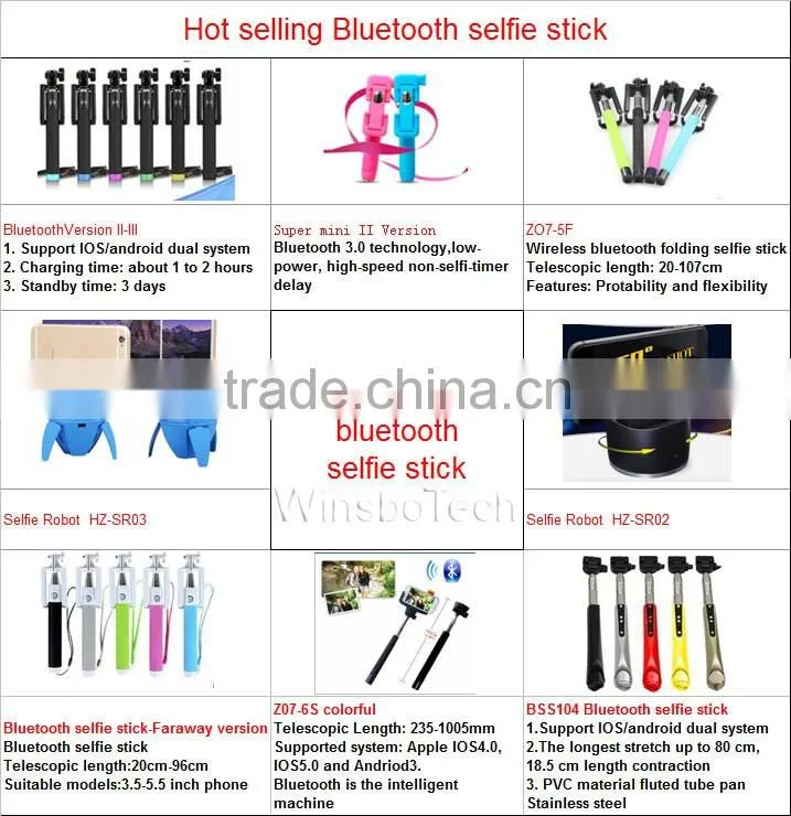 mini universal panoramic shooting with integrated selfie stick