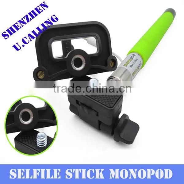 Z07-5 Plus High Quality Mobile Phone Selfile Monopod With Cable(No need bluetooth)