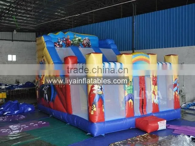 Happy fun inflatable slides for little kids