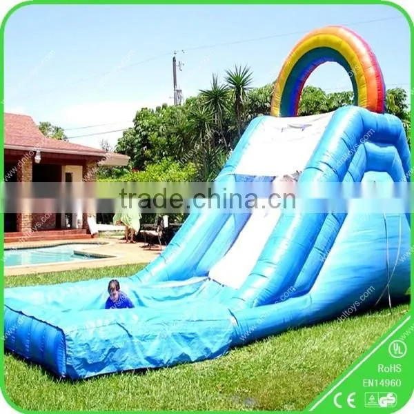 Cheap commercial giant inflatable slide/inflatable dry slide/inflatable slip n slides for sale