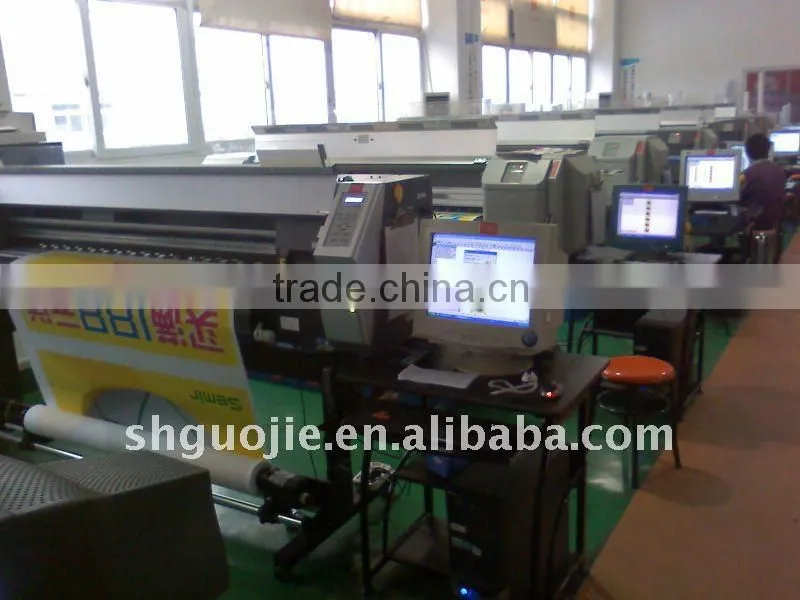 UV Printing With White Color on Transparent Sticker