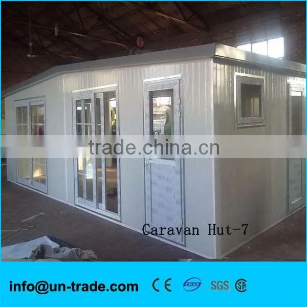 Prefab Caravan Hut--Internal View