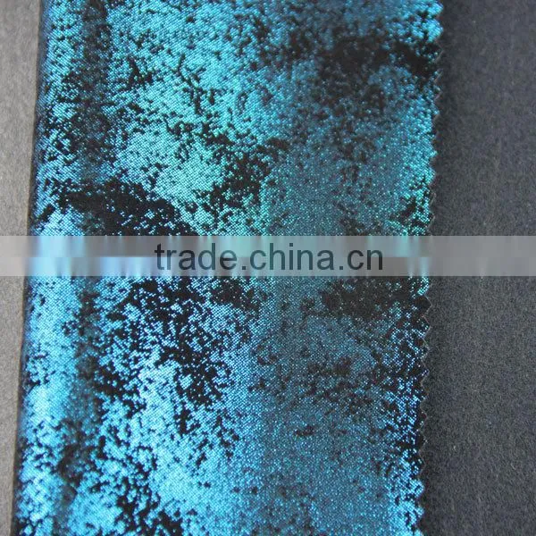 shiny pu synthetic leather raw material for shoe making stocklot from China manufacturer