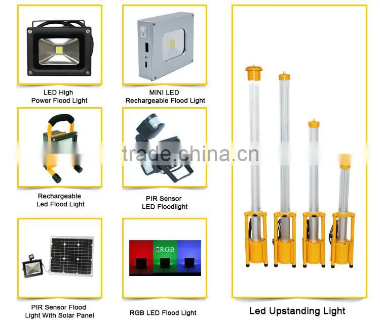 High lumen color changing waterproof outdoor 10w rgb led flood light