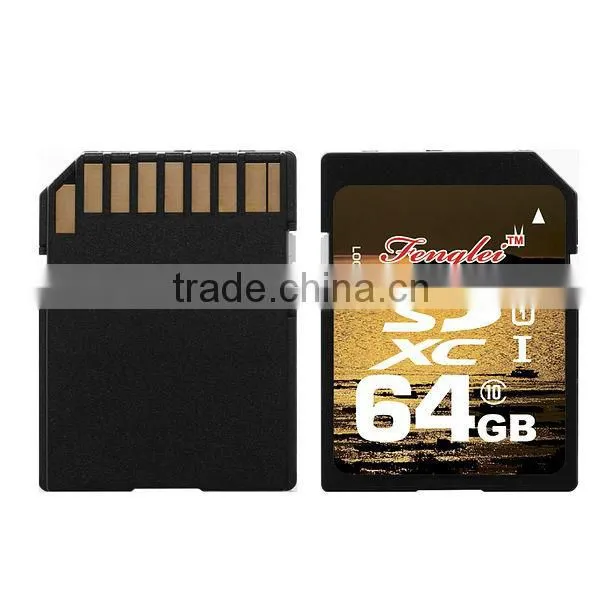 for HD video black UHS-1 Class10 SDXC Card 8GB SD3.0