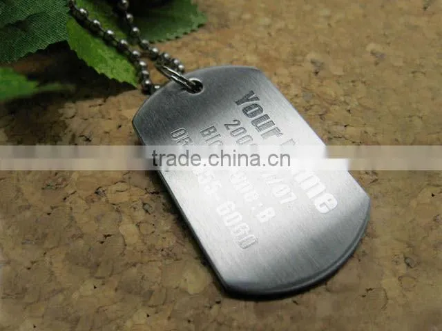 Aluminum Custom Logo Dog Tag