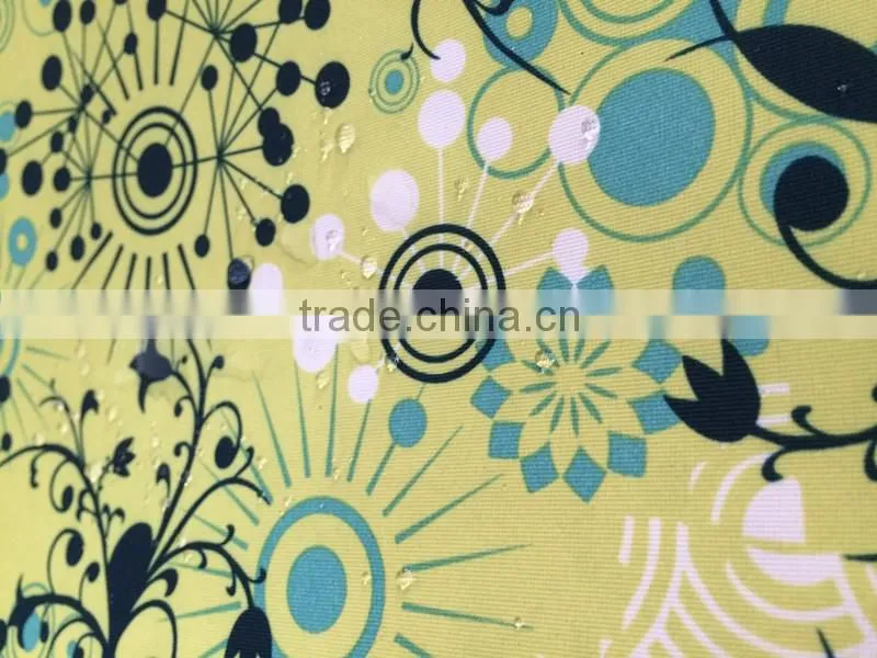 100% polyester Printed Waterproof Taslon Fabric for Clothing